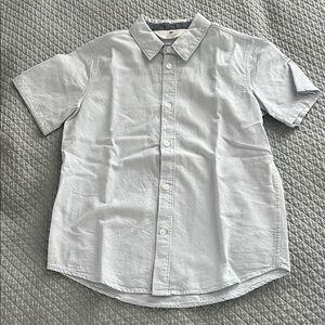 H&M Boys Button Down Short Sleeve Shirt